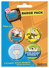 Badge set FAMILY GUY