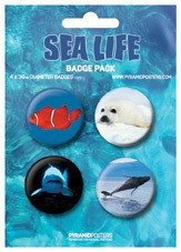 Komplet značk SEA LIFE