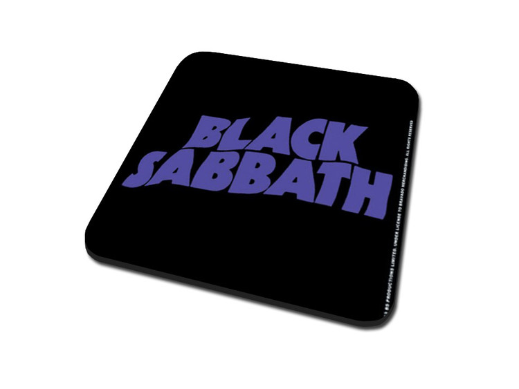 Coaster Black Sabbath - Wavy Logo