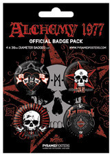 Set bedževa ALCHEMY - La mort