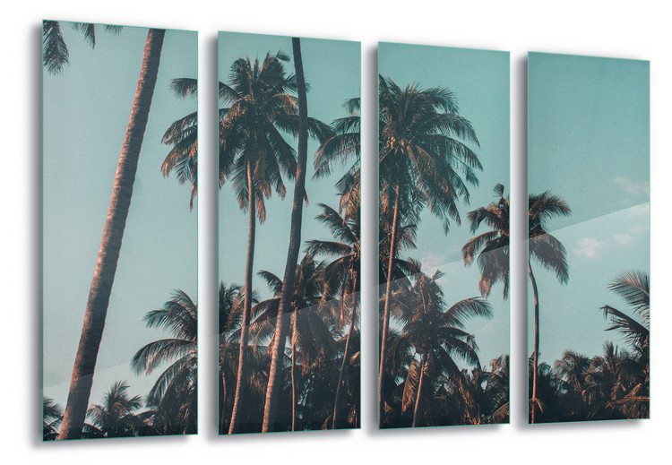 Lasitaulu Retro Palms