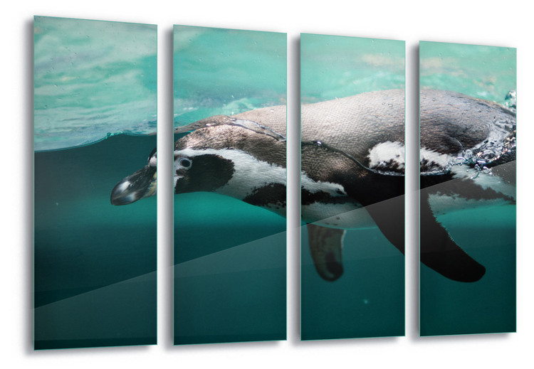Glass Art Pingu