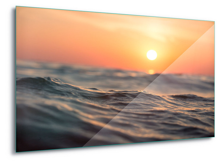 Принт стъкло Sunset Surf