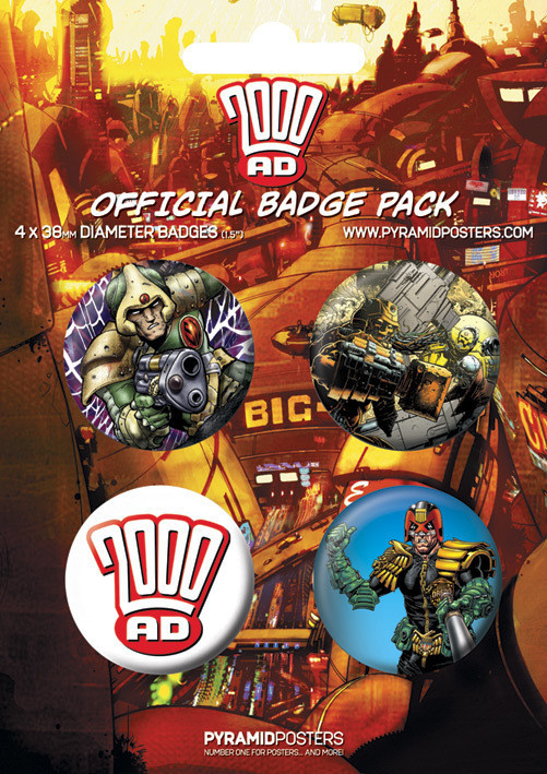 Set bedževa 2000AD
