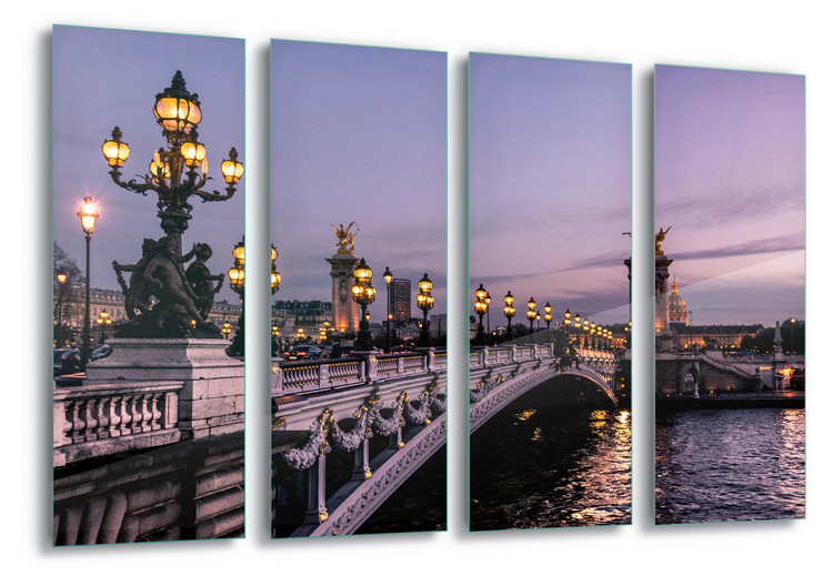 Принт стъкло Paris Evening