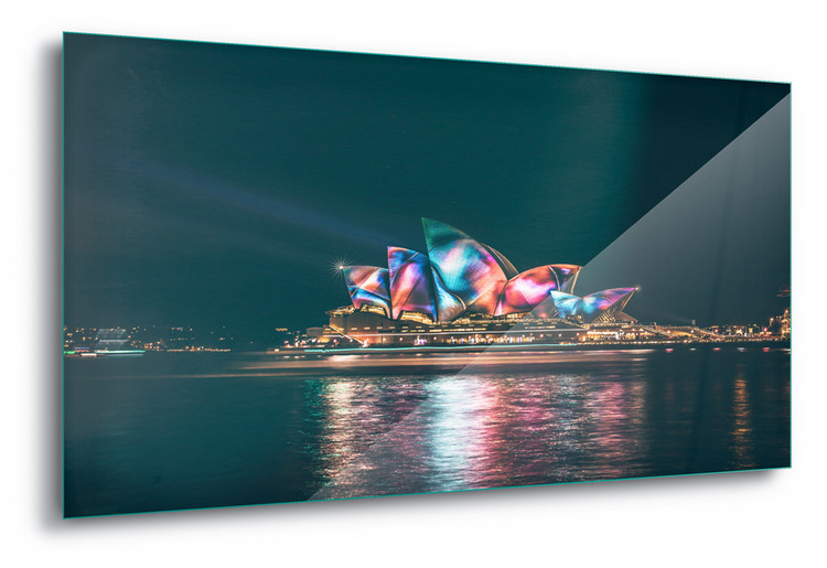Принт стъкло Sydney Lights