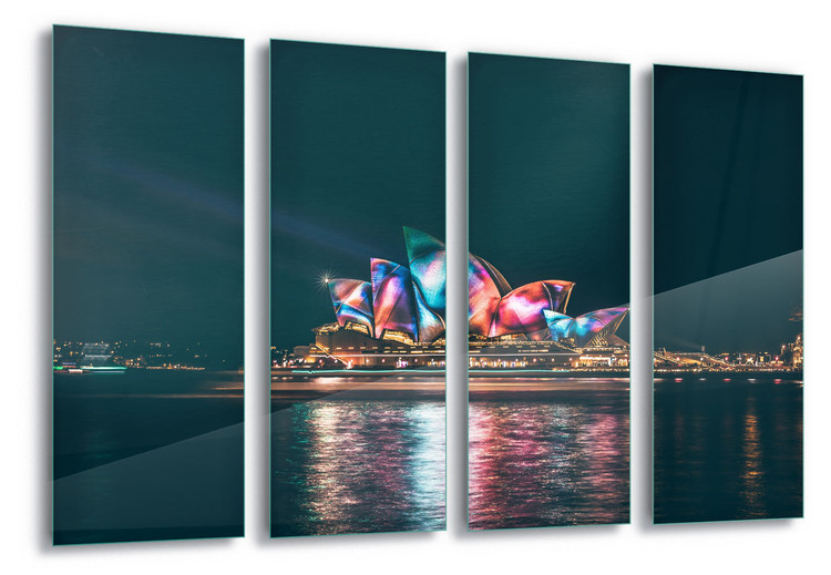 Принт стъкло Sydney Lights