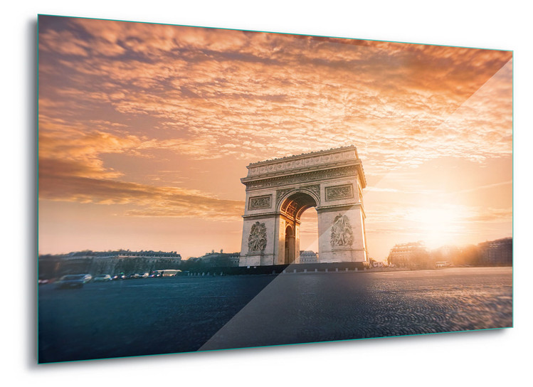 Glass Art Arc De Triomphe