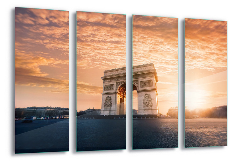 Glass Art Arc De Triomphe