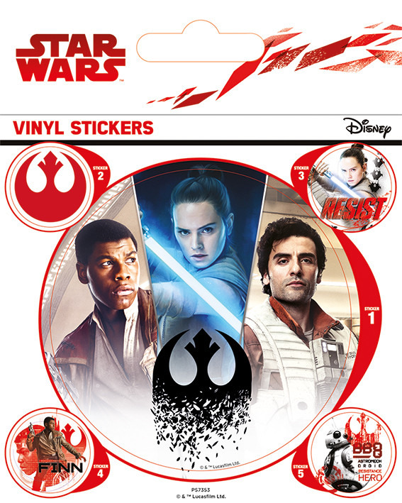 Αυτοκόλλητα Star Wars The Last Jedi - Rebels