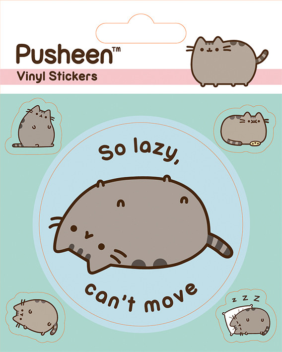 Stickers Pusheen - Lazy