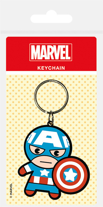 Μπρελόκ Marvel Kawaii - Captain America