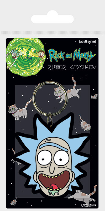 Μπρελόκ Rick and Morty - Rick Crazy Smile