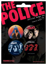 Σετ κονκάρδες THE POLICE - Albums
