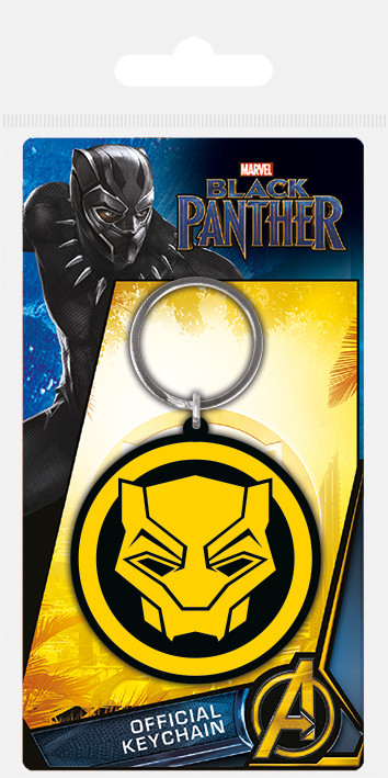Keychain Black Panther - Logo