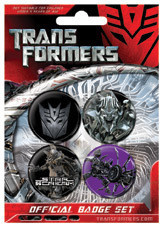 Set bedževa TRANSFORMERS - engaños