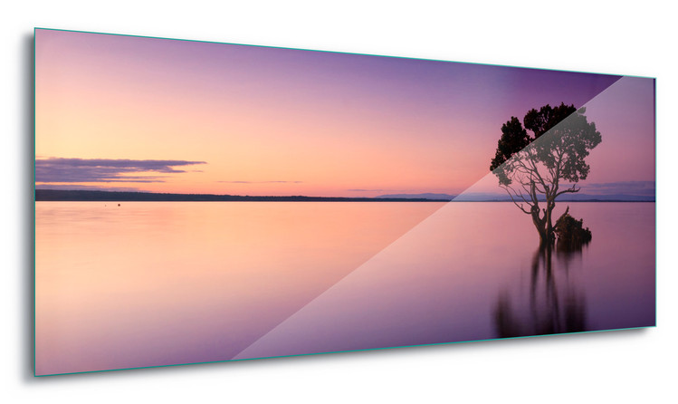 Принт стъкло Sunset Purples
