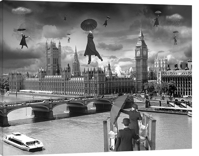 Quadro em tela Thomas Barbey - Blown Away