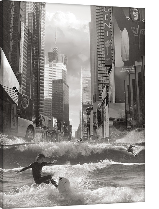 Принти на полотні Thomas Barbey - Swell Time In Town