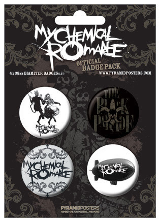 Merkkisetti MY CHEMICAL ROMANCE - Dead