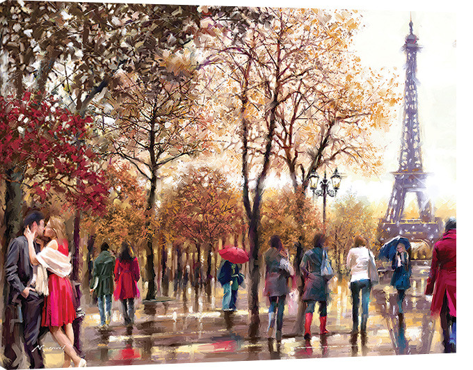 Εκτύπωση καμβά Richard Macneil - Eiffel Tower
