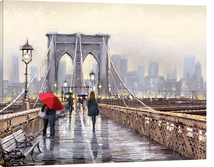 Принти на полотні Richard Macneil - Brooklyn Bridge