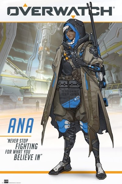 Плакат Overwatch - Ana