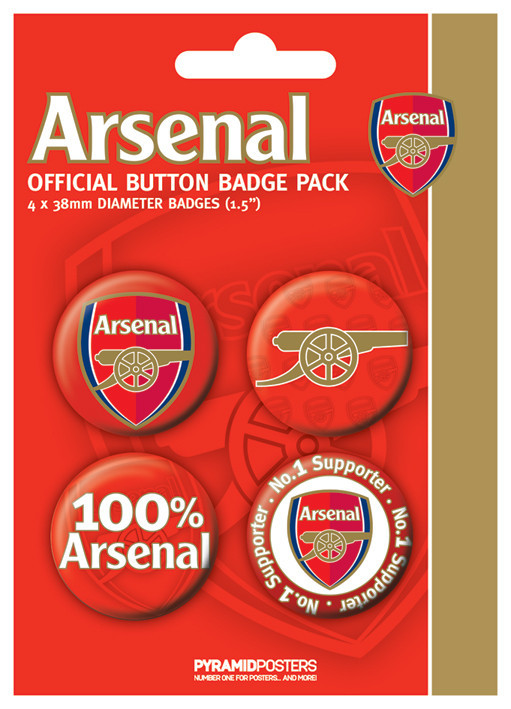 Σετ κονκάρδες ARSENAL FC - number