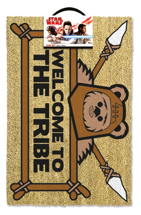 Πατάκι πόρτας Star Wars - Welcome To The Tribe Ewok