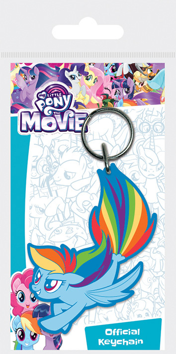 Μπρελόκ My Little Pony Movie - Rainbow Dash Sea Pony