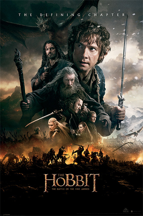 Poster The Hobbit BOTFA - One Sheet
