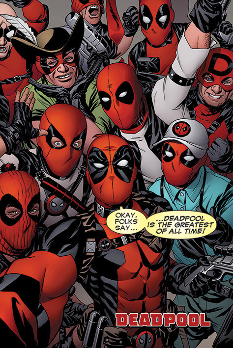 Плакат Deadpool - Selfie