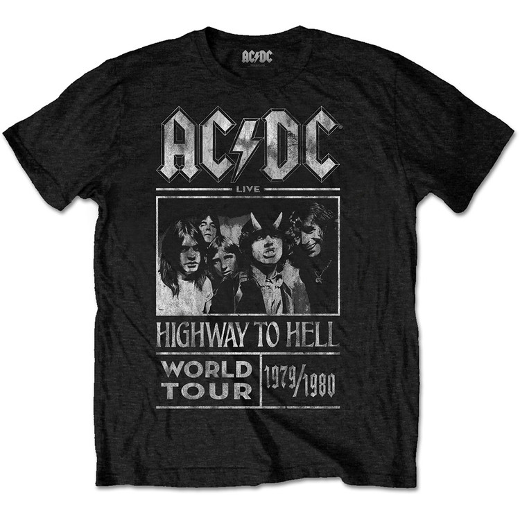 Μπλουζάκι AC/DC -  Highway To Hell World Tour 1979/80