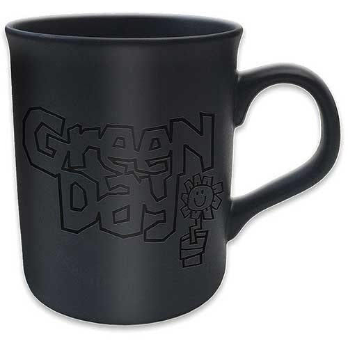 Κούπα Green Day - Flowerpot Logo Matt Black
