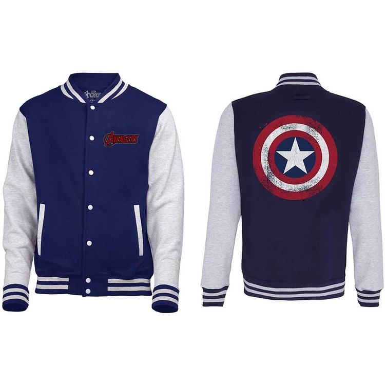 Jakna Avengers - Assemble Distressed Shield Varsity