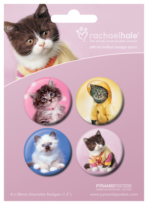 Badge set RACHAEL HALE - cats 2