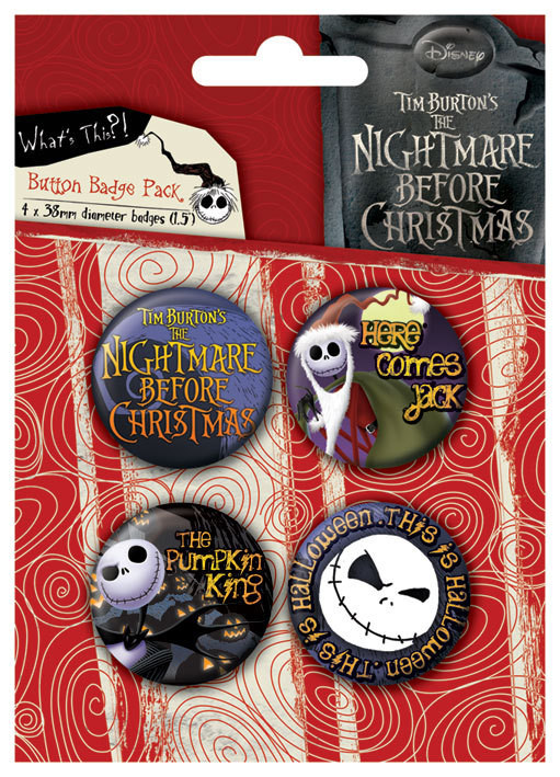 Badge set NIGHTMARE - Jack