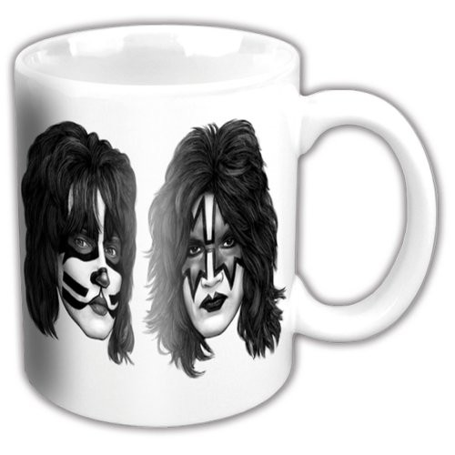 Κούπα Kiss - Graphite Faces White
