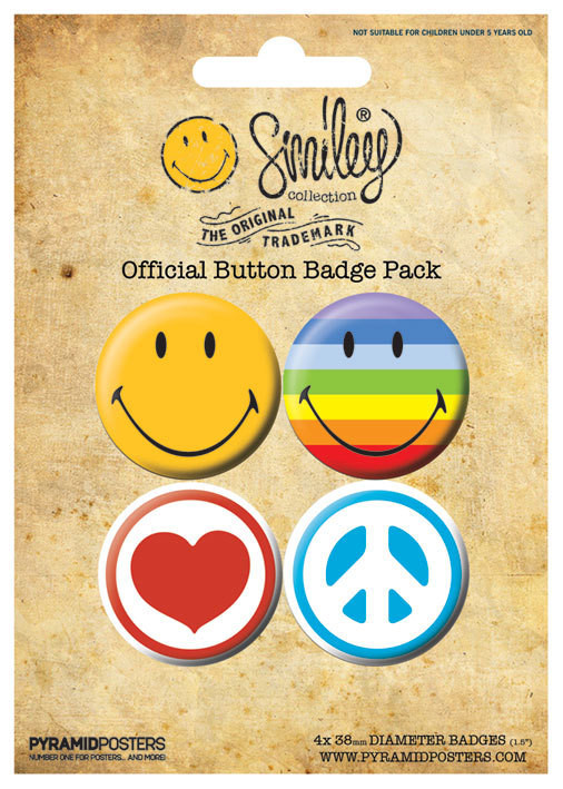 Set bedževa SMILEY ICONS