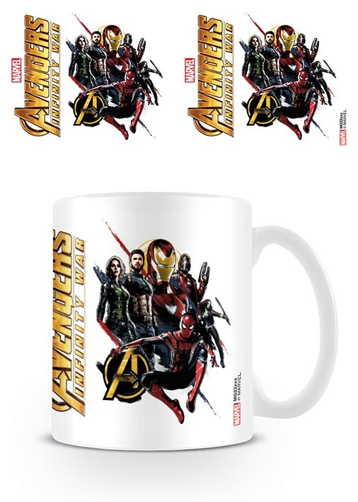 Skodelica Avengers Infinity War - Ready For Action