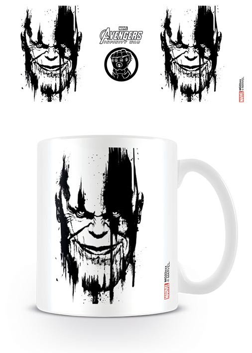 Skodelica Avengers Infinity War - Thanos Stencil Drip