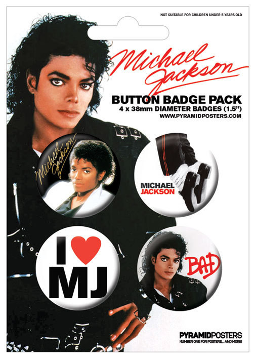 Set bedževa MICHAEL JACKSON - bad