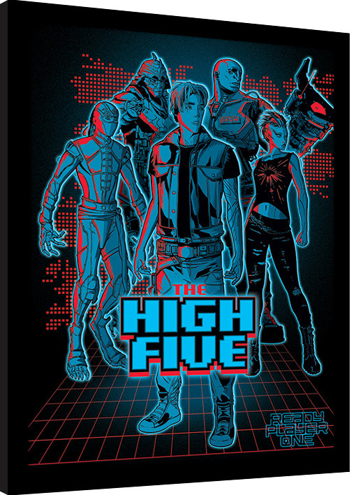 Framed poster Ready Player One - The High Five