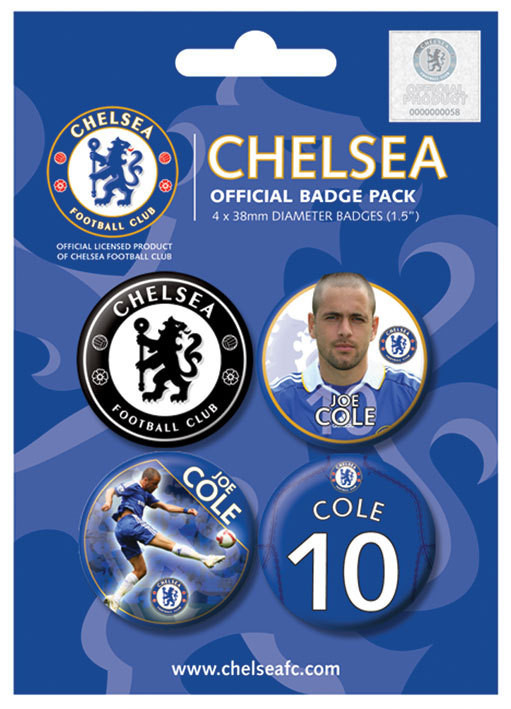 Badge set CHELSEA - j. cole