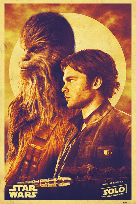 Плакат Solo: A Star Wars Story - Han and Chewie