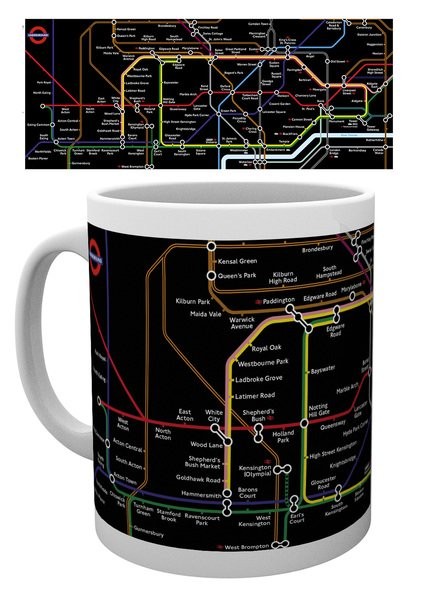 Κούπα Transport For London – Black Map