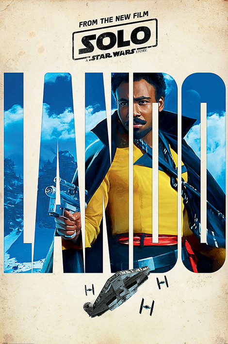 Плакат Solo: A Star Wars Story - Lando Teaser