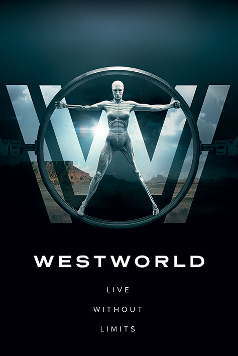 Poster Westworld - Live Without Limits