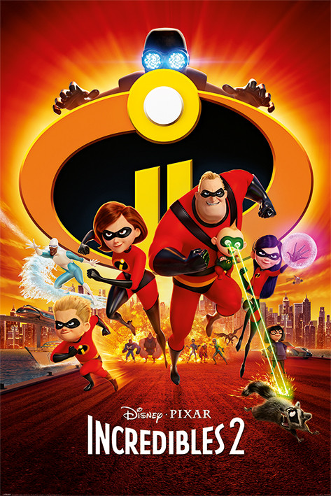 Плакат Incredibles 2 - One Sheet