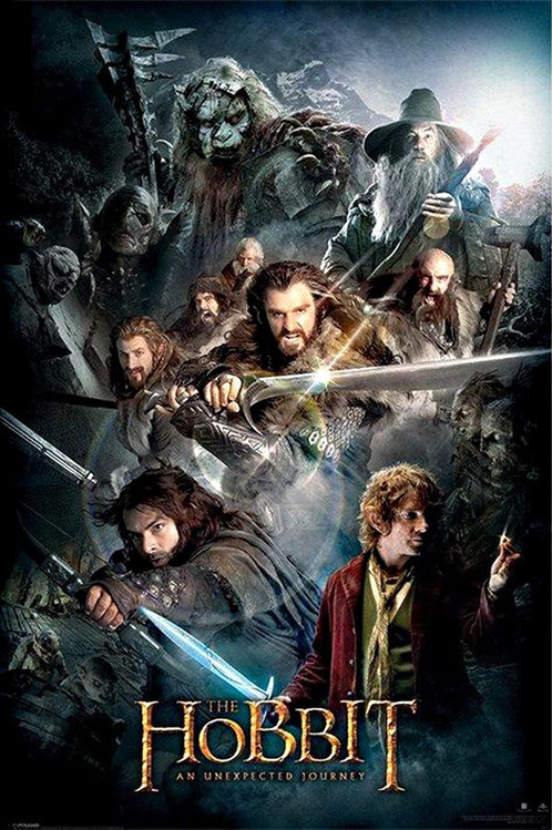 Плакат The Hobbit - Dark Montage